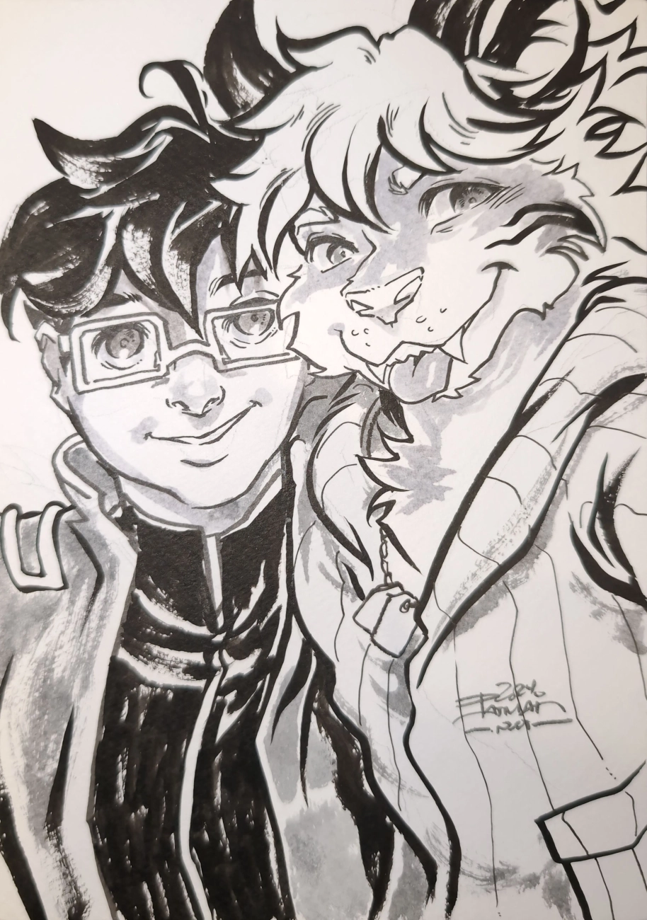 Alcor and Alan by Patmai