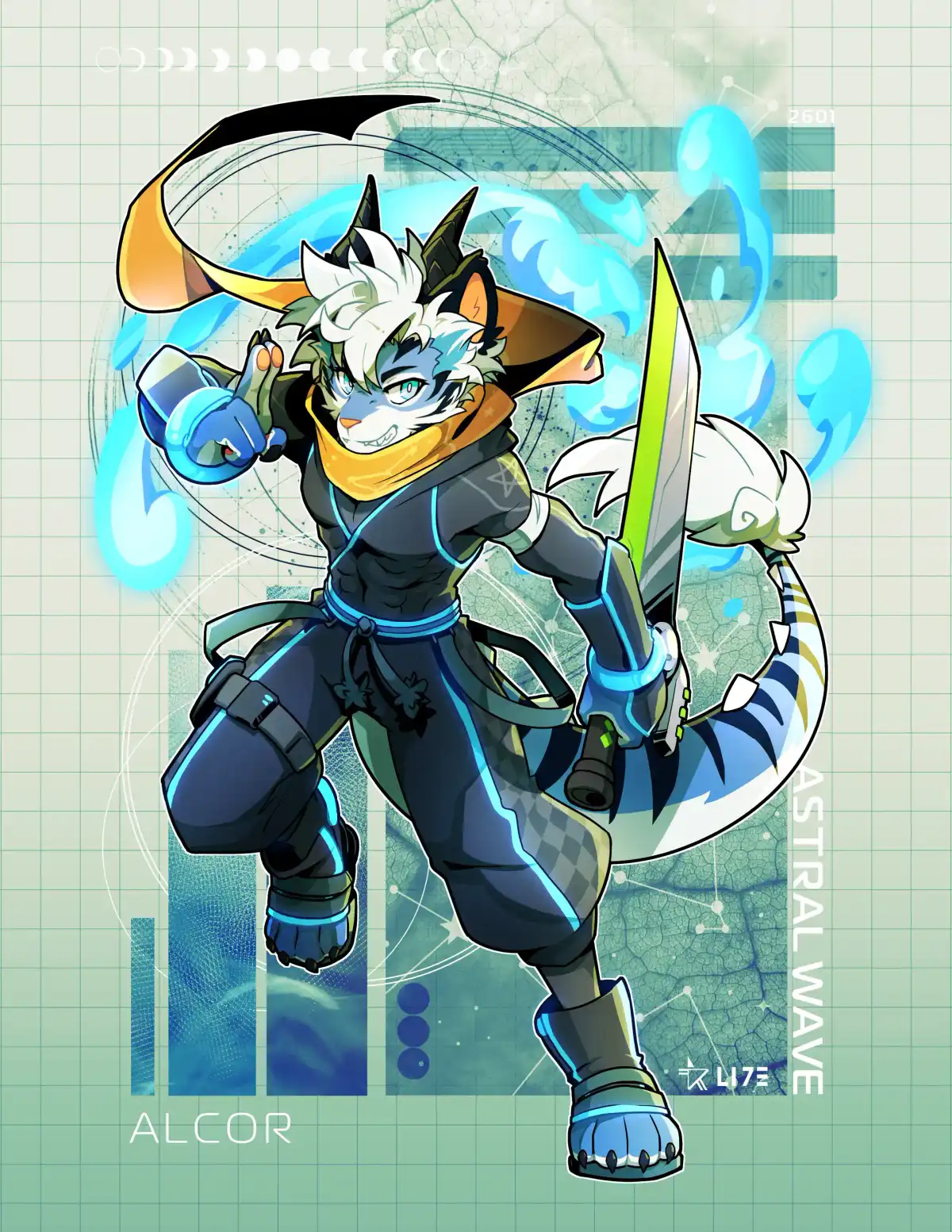 Alcor Character Illustration by StR_Lite