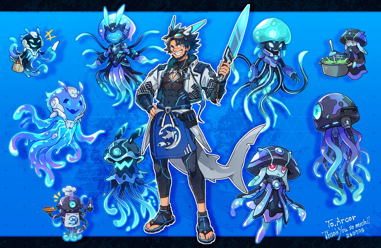 Rayan Astral Wave Work Outfit